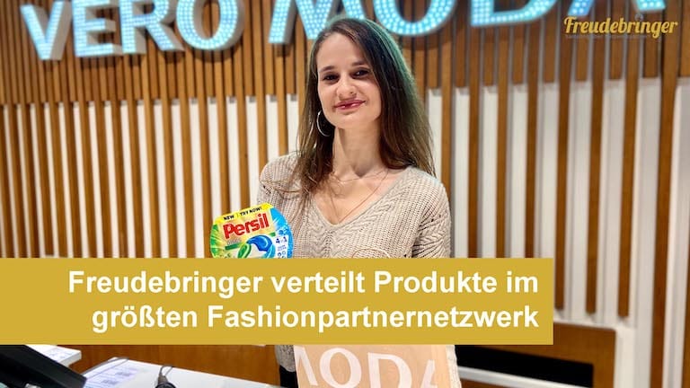 Die Promotion-Agentur Freudebringer kooperiert mit mehr als 400 Fashionunternehmen und bietet Produktverteilungen an modeaffine Zielgruppe