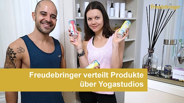Die Sampling-Agentur Freudebringer kooperiert mit mehr als 150 Yogastudios und wendet sich so an eine körperbewusste Zielgruppe, die Wert auf Nachhaltigkeit legt