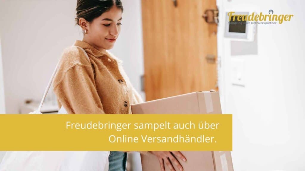 Freudebringer sammelt über Onlineversandhändler