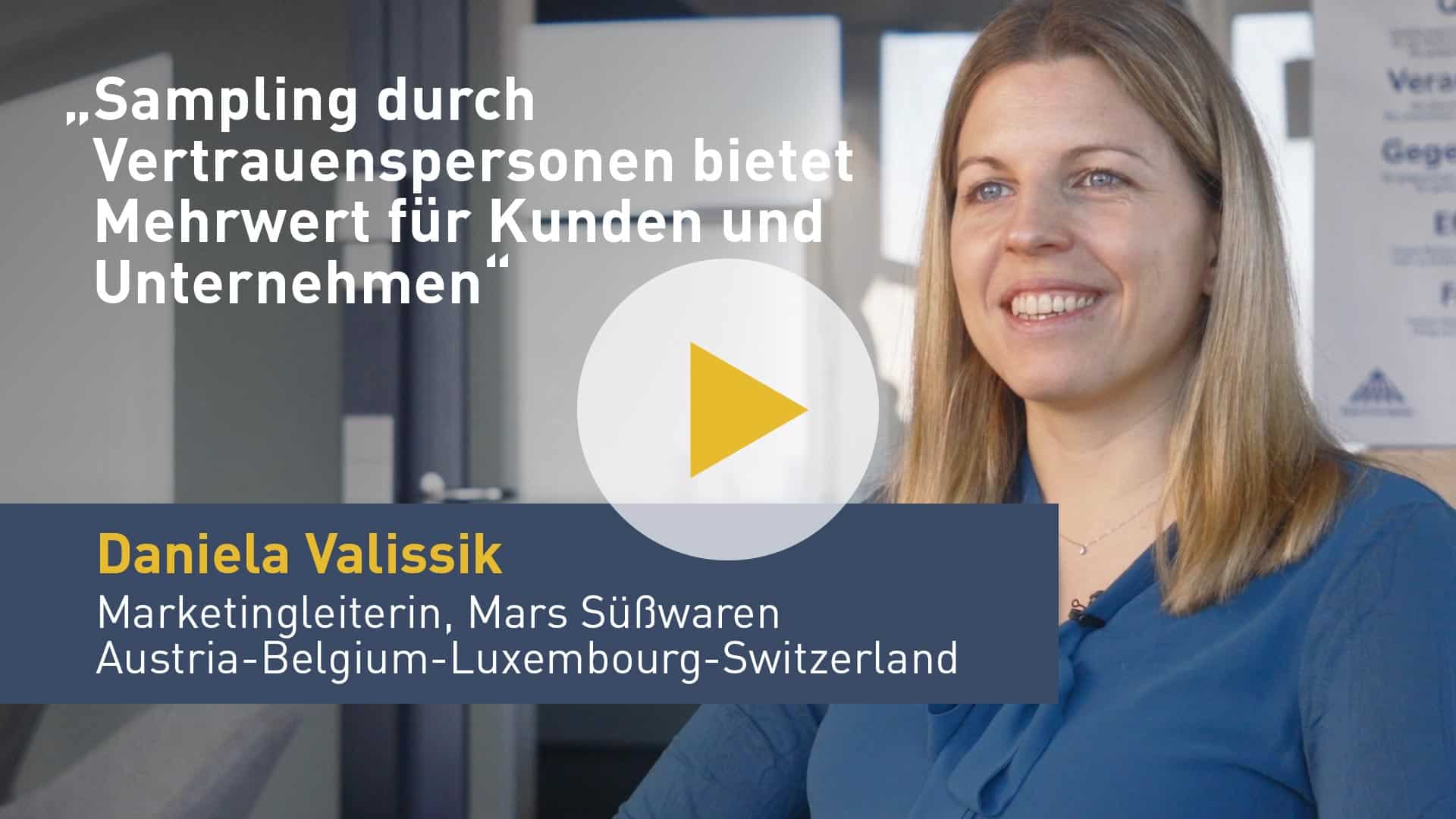 Videovorschau: Daniela Valissik, Mars Süßwaren, über die Zusammenarbeit mit Freudebringer